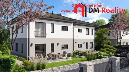 Prodej dvou projektů rodinných domů s pozemky 1362 m2 - Mladá Boleslav - Bezděčín